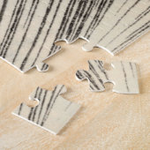 The Big Wave (door Katsushika Hokusai) Legpuzzel (Zijkant)