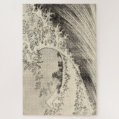 The Big Wave (door Katsushika Hokusai) Legpuzzel (Verticaal)