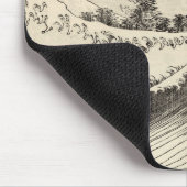 The Big Wave (door Katsushika Hokusai) Muismat (Hoek)