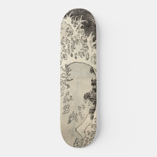 The Big Wave (door Katsushika Hokusai) Persoonlijk Skateboard (Voorkant)