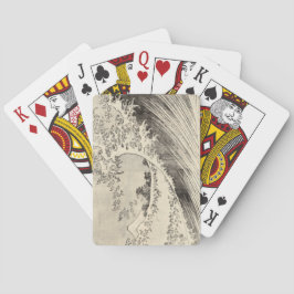 The Big Wave (door Katsushika Hokusai) Pokerkaarten