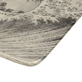 The Big Wave (door Katsushika Hokusai) Snijplank (Hoek)