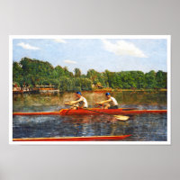 The Biglin Brothers Racing by Thomas Eakins