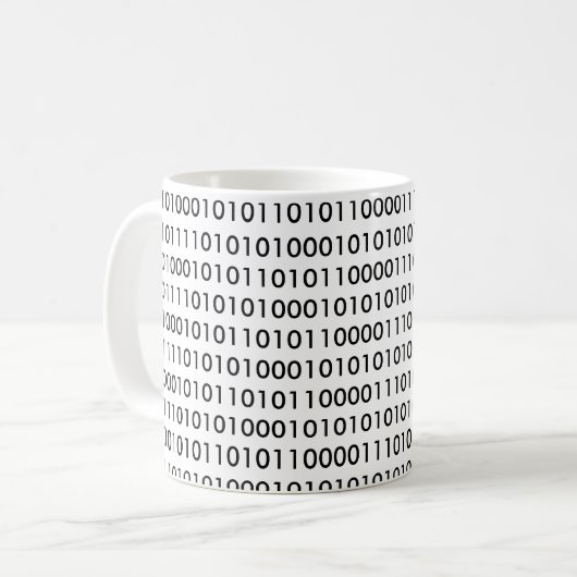 The Binary Cup Koffiemok (Voorkant links)
