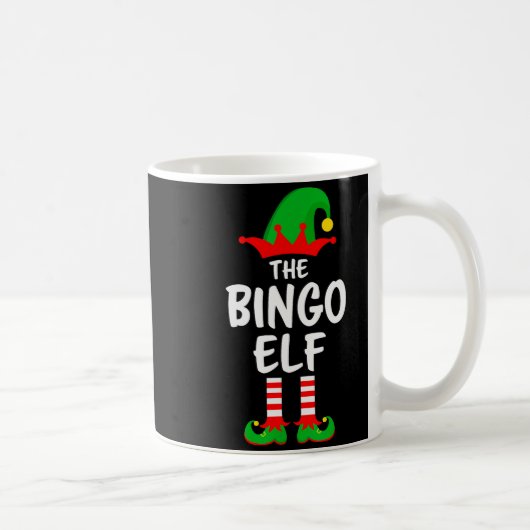 The Bingo Elf Matching Family Christmas  Koffiemok (Rechts)