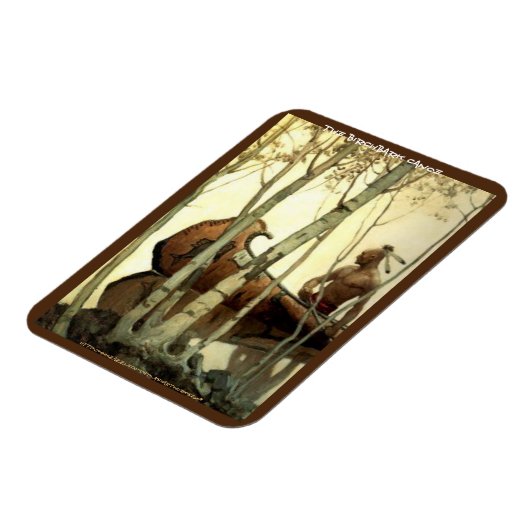 "The Birch Bark Canoe" Magneet (Linkerzijde)