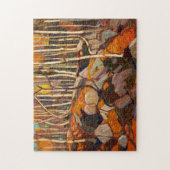 The Birch Grove, Autumn, 1915-1916, door Tom Thoms Legpuzzel (Verticaal)