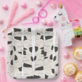 The Birch Trees Paper Plates Papieren Bordje (Feest)