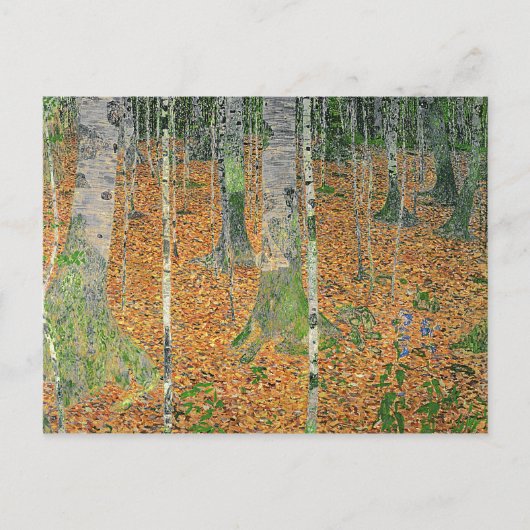 The Birch Wood, 1903 Briefkaart (Voorkant)