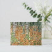 The Birch Wood, 1903 Briefkaart (Staand voorkant)