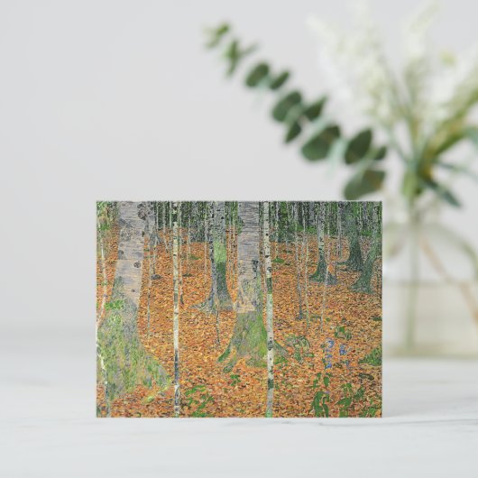 The Birch Wood, 1903 Briefkaart (Staand voorkant)