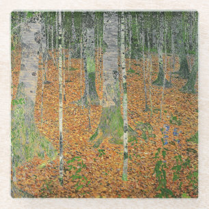 The Birch Wood, 1903 Glazen Onderzetter