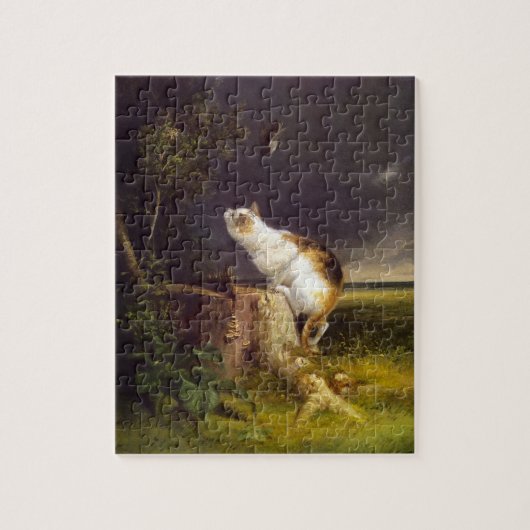 The Birdwatcher (door William Holbrook Beard) Legpuzzel (Verticaal)