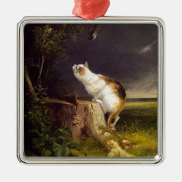 The Birdwatcher (door William Holbrook Beard) Metalen Ornament