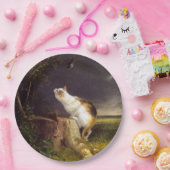 The Birdwatcher (door William Holbrook Beard) Papieren Bordje (Feest)