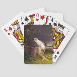 The Birdwatcher (door William Holbrook Beard) Pokerkaarten