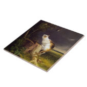 The Birdwatcher (door William Holbrook Beard) Tegeltje (Zijkant)