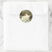 The Birks o'Aberfeldy, Perth en Kinross, Schotland Ronde Sticker (Tas)