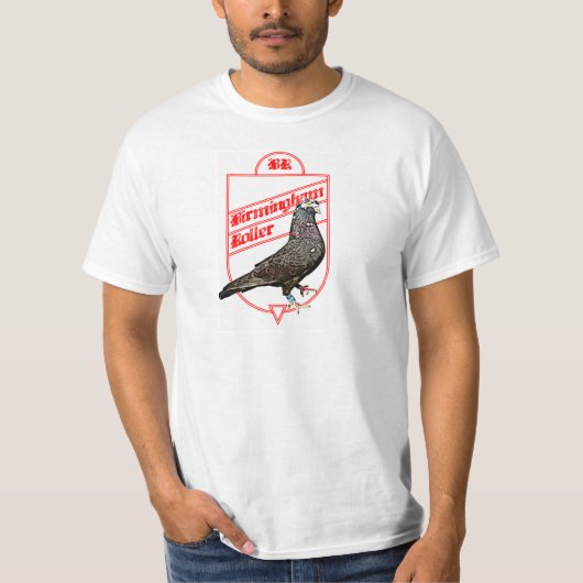 The Birmingham Roller Badge T-shirt (Voorkant)