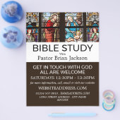 The Birth of Christ, Christian Bible Class Advert Flyer (Enkel)