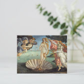 The Birth of Venus by Sandro Botticelli Briefkaart (Staand voorkant)