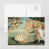 The Birth of Venus, c.1485 (tempera on canvas) Briefkaart (Voorkant / Achterkant)