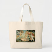 The Birth of Venus, c.1485 (tempera on canvas) Grote Tote Bag (Voorkant)
