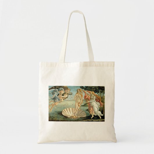 The Birth of Venus, c.1485 (tempera on canvas) Tote Bag (Voorkant)