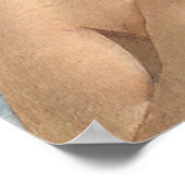 The Birth of Venus (detail) by Sandro Botticelli Poster (Hoek)