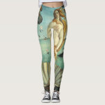 The Birth of Venus Leggings<br><div class="desc">Sandro Botticelli, a talented Italian painter of the Early Renaissance, created the iconic masterpiece known as “The Birth of Venus.” This painting, captures the goddess Venus emerging from the sea on a scallop shell, embodying beauty and grace. “The Birth of Venus” is one of Botticelli's most famous works, showcasing his...</div>