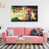 The Birth of Venus – Sandro Botticelli Leinwandd Canvas Afdruk (Insitu (Woonkamer))