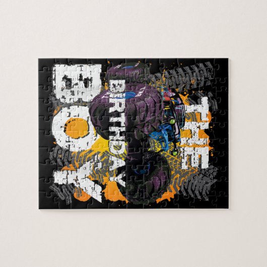The Birthday Boy Monster Truck Matching Family Legpuzzel (Horizontaal)