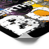 The Birthday Boy Monster Truck Matching Family Poster (Hoek)