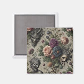 The Birthday Party – Gothic Victorian Floral  Magneet (Voorkant / Achterkant)