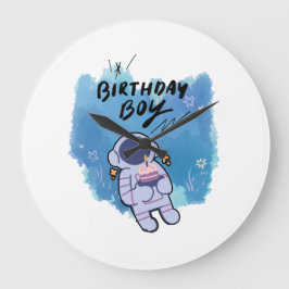 The Birthday Spaceman Grote Klok