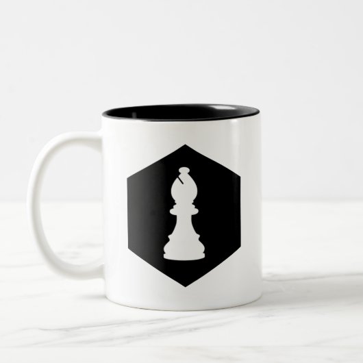 The Bishop Tweekleurige Koffiemok (Links)