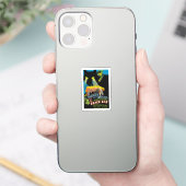 The Black Cat ( film poster) Sticker (Telefoon)