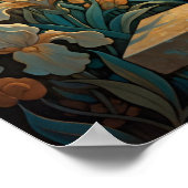 The Black Cat of the Golden Loggia Poster (Hoek)