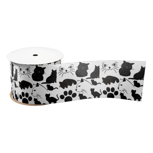 THE BLACK CATS PATTERNS      SATIJNEN LINT (Spoel)