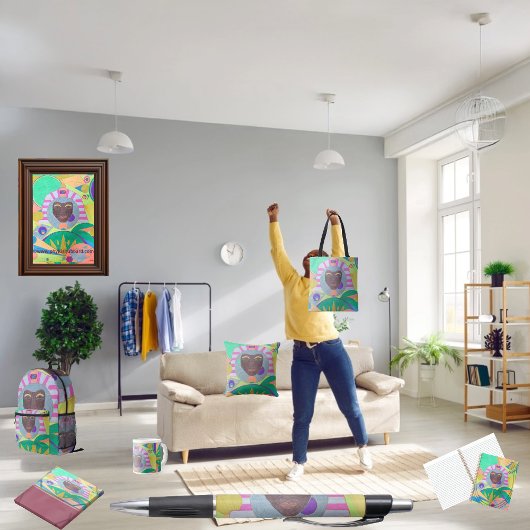 The Black Empress Tote Bag