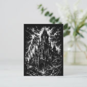 The Black Fortress van BurnsInHell Briefkaart (Staand voorkant)