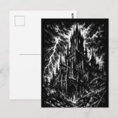 The Black Fortress van BurnsInHell Briefkaart (Voorkant / Achterkant)