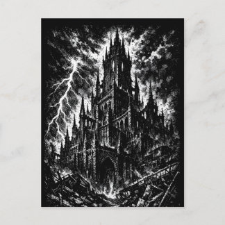 The Black Fortress van BurnsInHell Briefkaart