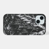 The Black Fortress van BurnsInHell iPhone 15 Case (Achterkant horizontaal)