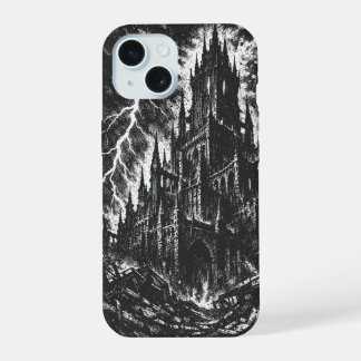 The Black Fortress van BurnsInHell iPhone 15 Case