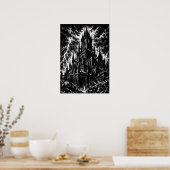The Black Fortress van BurnsInHell Poster (Keuken)