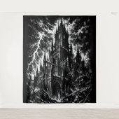 The Black Fortress van BurnsInHell Wandkleed (Voorkant)