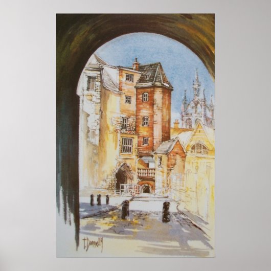 The Black Gate, Newcastle upon Tyne Print (Voorkant)