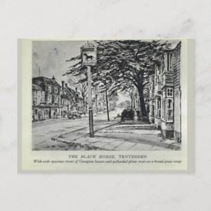 The Black Horse Inn, Tenterden Briefkaart