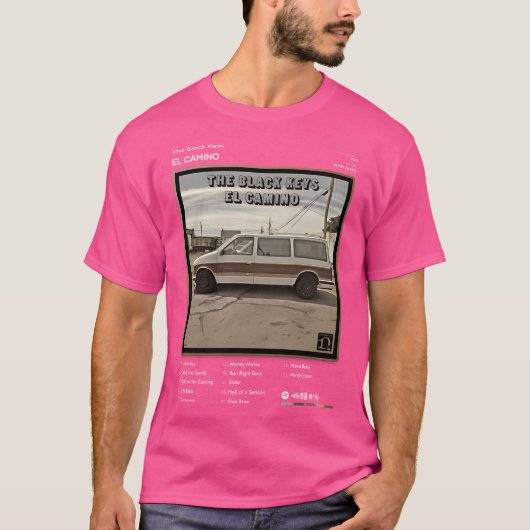 The Black Keys - album van El Camino T-shirt (Voorkant)